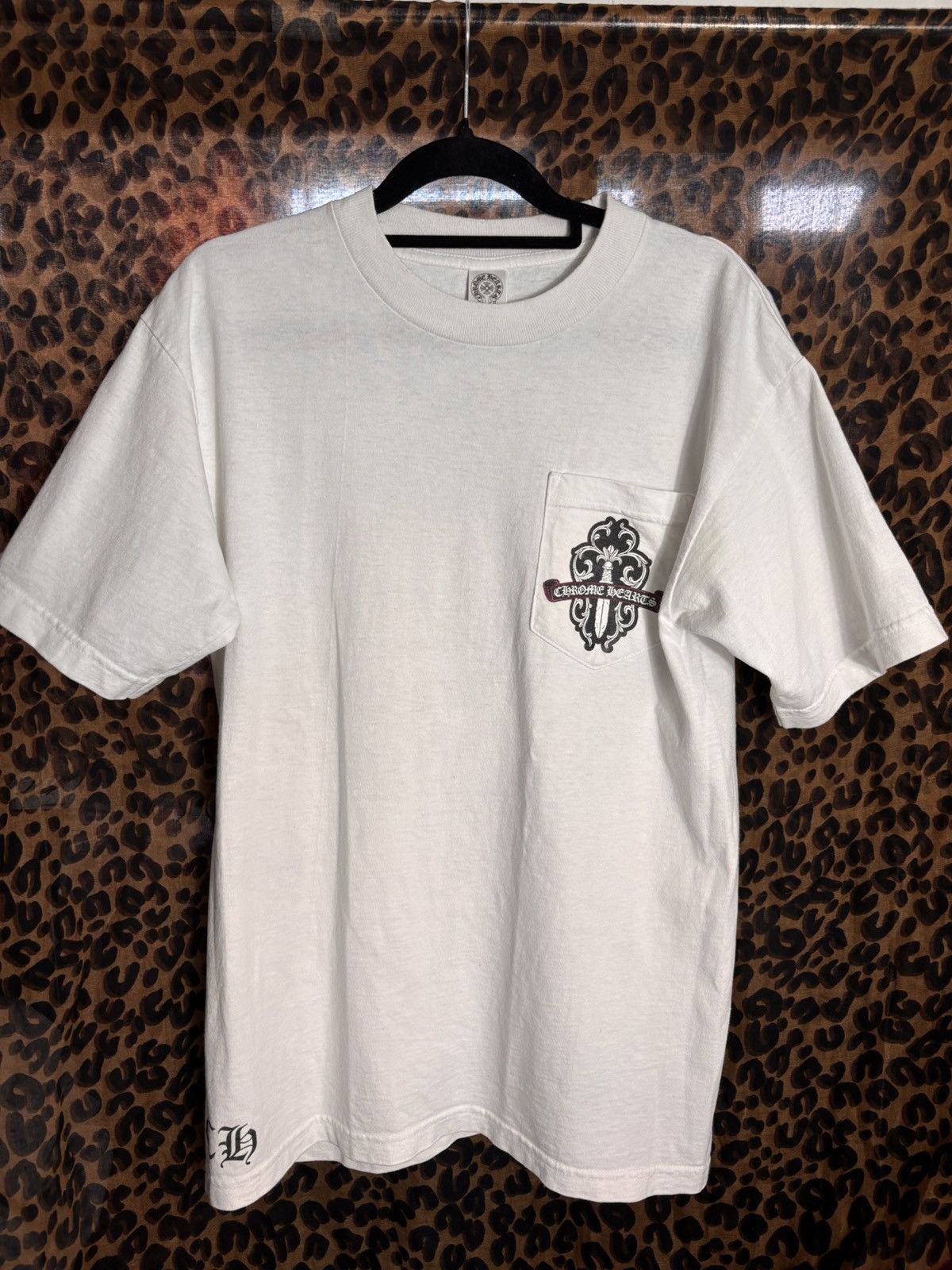Chrome Hearts Chrome Hearts Floral Dagger Pocket Tee Size US M / EU 48-50 / 2 - 1 Thumbnail
