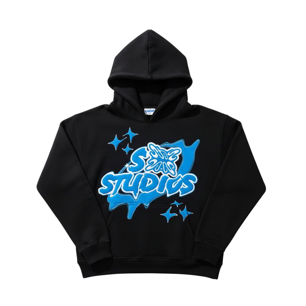 Other SB Studios 'Classic Logo' Black & Blue Hoodie Size US XXL / EU 58 / 5 - 1 Preview