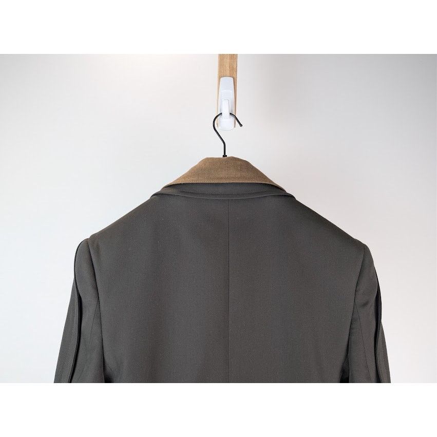Bottega Veneta o1rshd1 Compact Wool Jacket in Kale Size US M / EU 48-50 / 2 - 14 Thumbnail