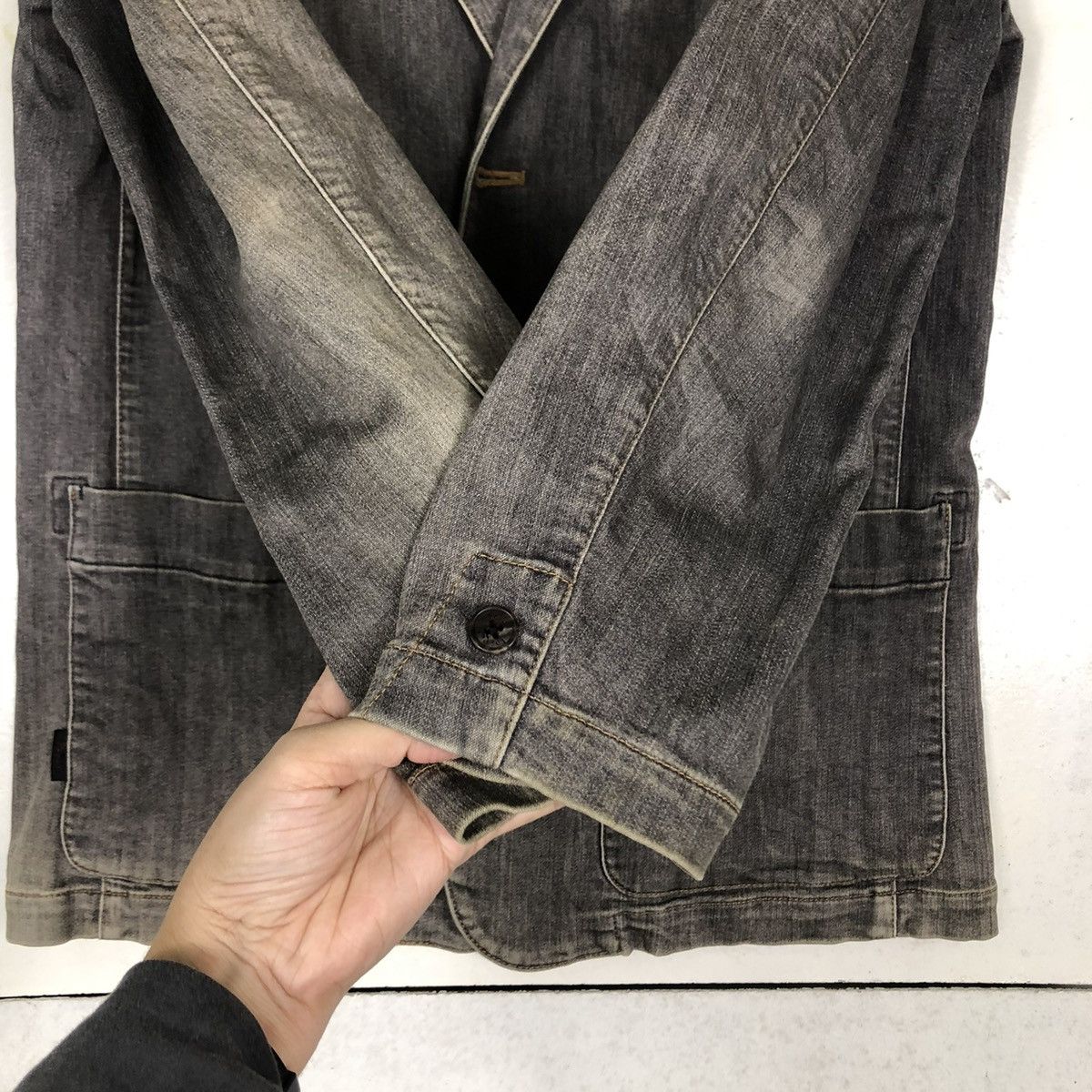 Japanese Brand 🔥Vintage Chore Jacket Double Breast Papas Size US S / EU 44-46 / 1 - 14 Thumbnail