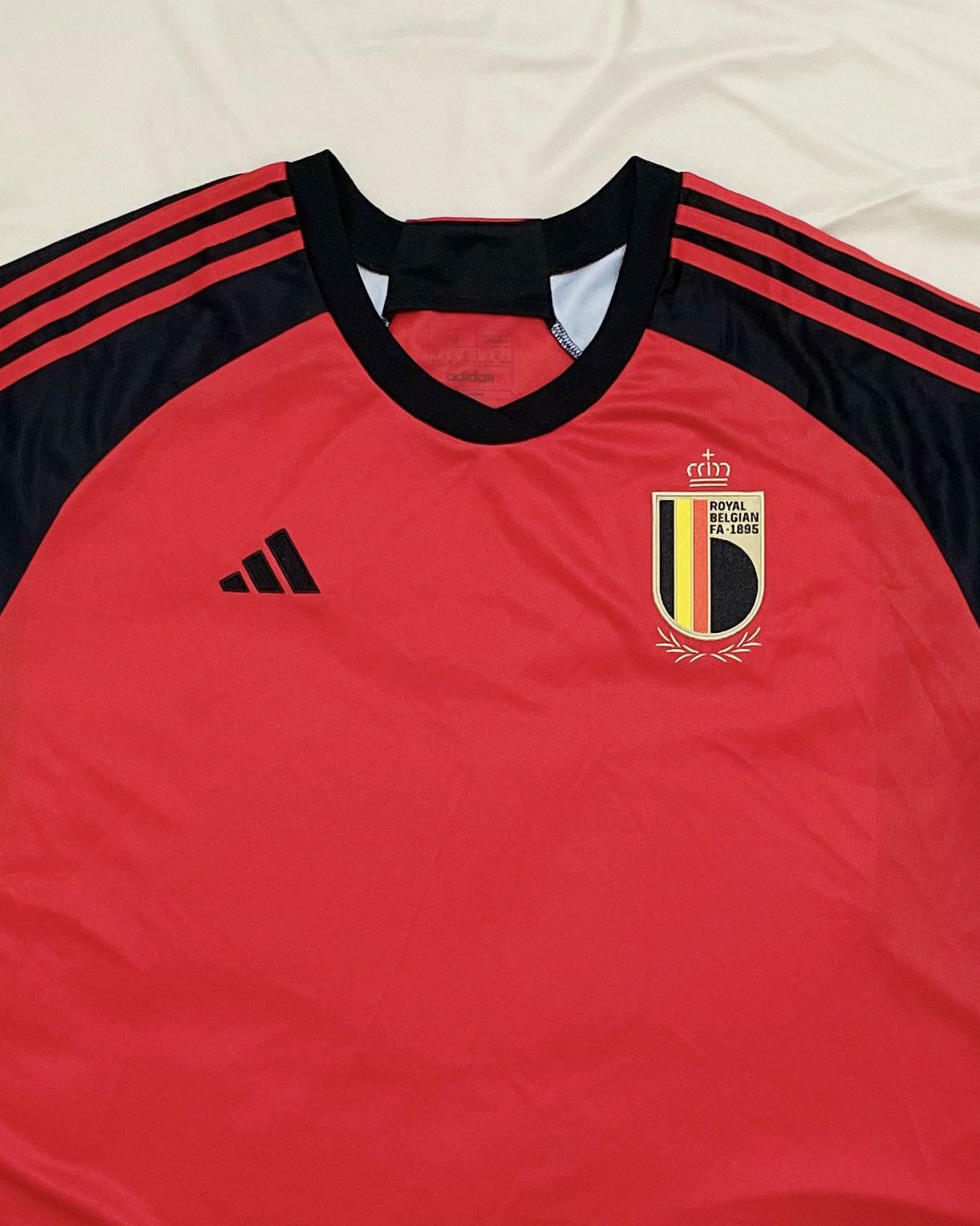 Adidas Belgium Home Kit 2022 Size US XXL / EU 58 / 5 - 3 Thumbnail