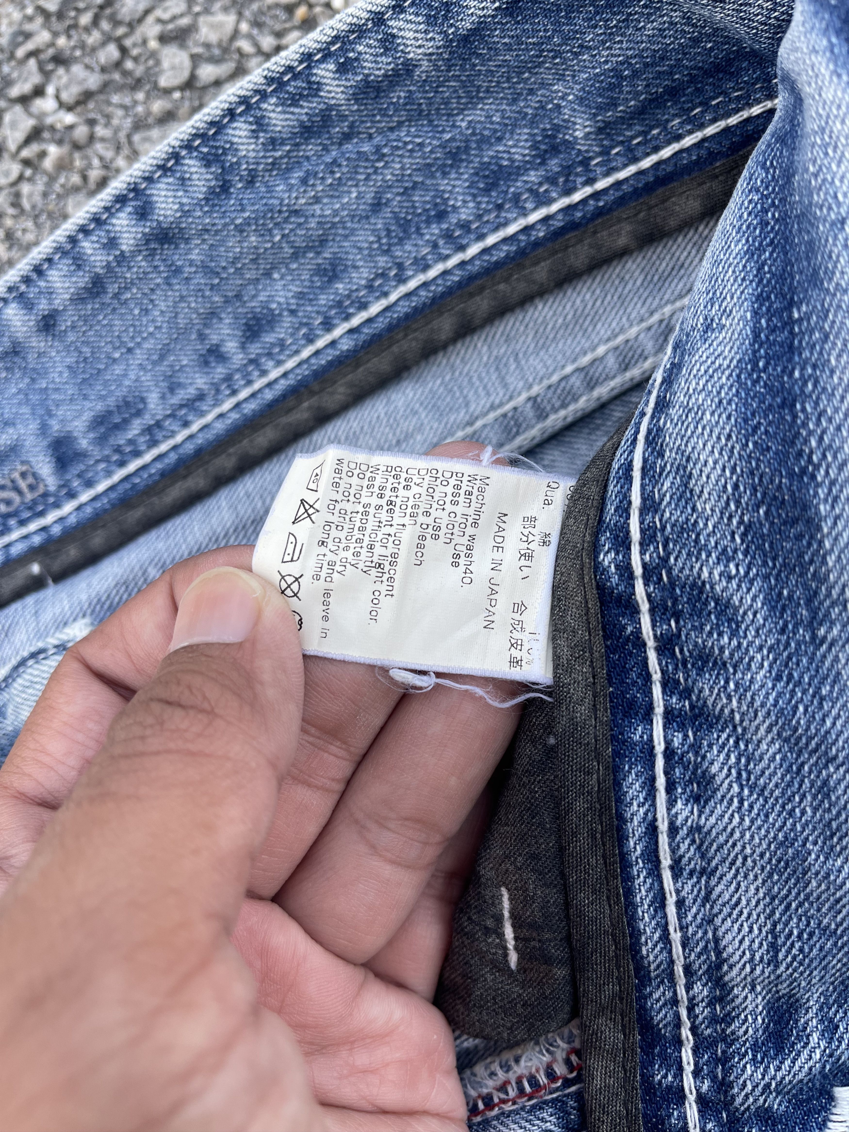 Le Grande Bleu (L.G.B.) Murder License Flare Low Rise Jeans Blue faded of the day Size US 32 / EU 48 - 7 Thumbnail