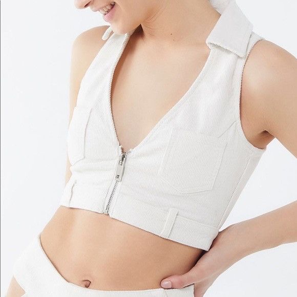 I.AM.GIA Brit Collared Cropped Top Size S / US 4 / IT 40 - 1 Thumbnail