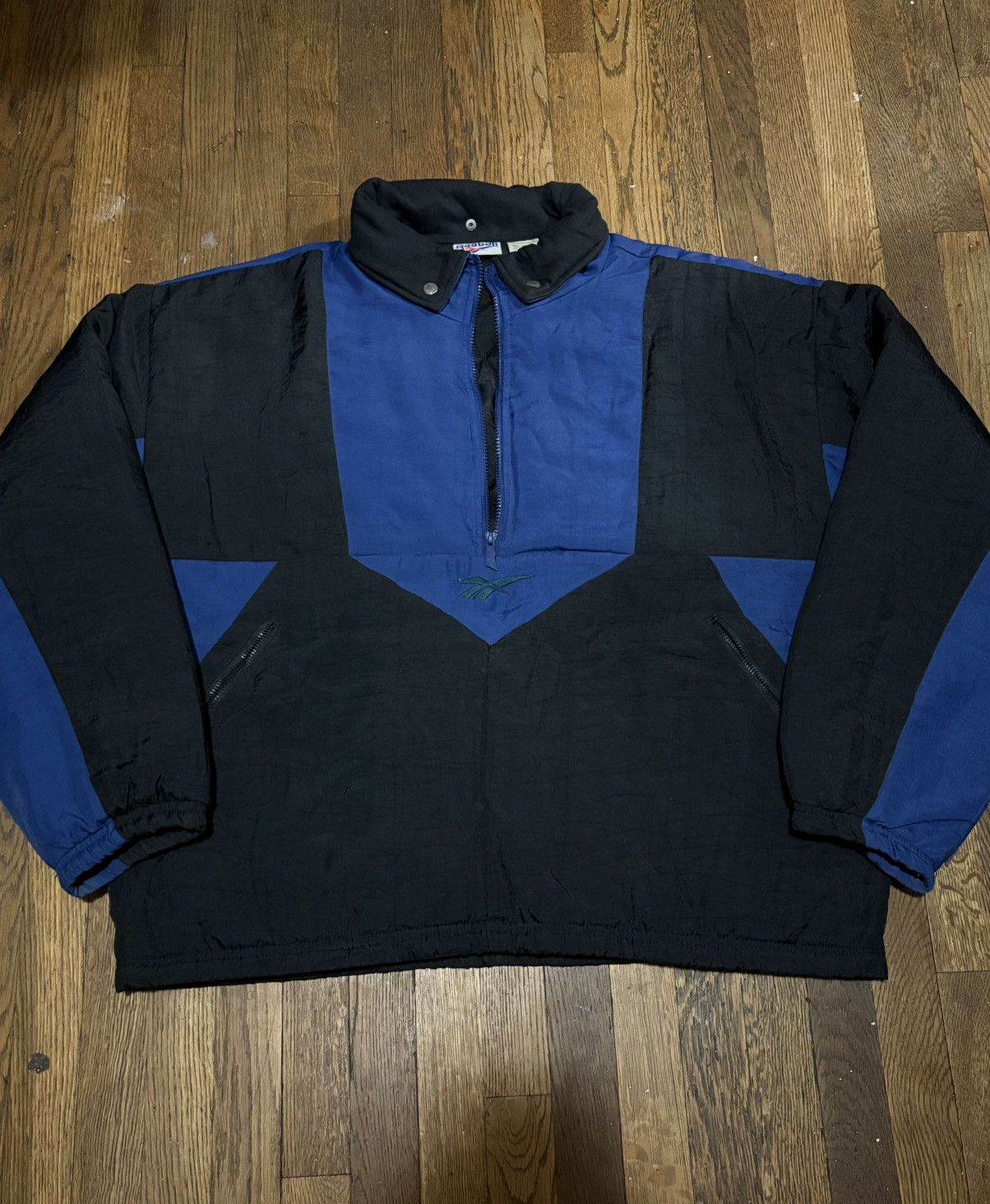 Reebok REEBOK Half-Zip Puffer Jacket Size US XL / EU 56 / 4 - 1 Thumbnail