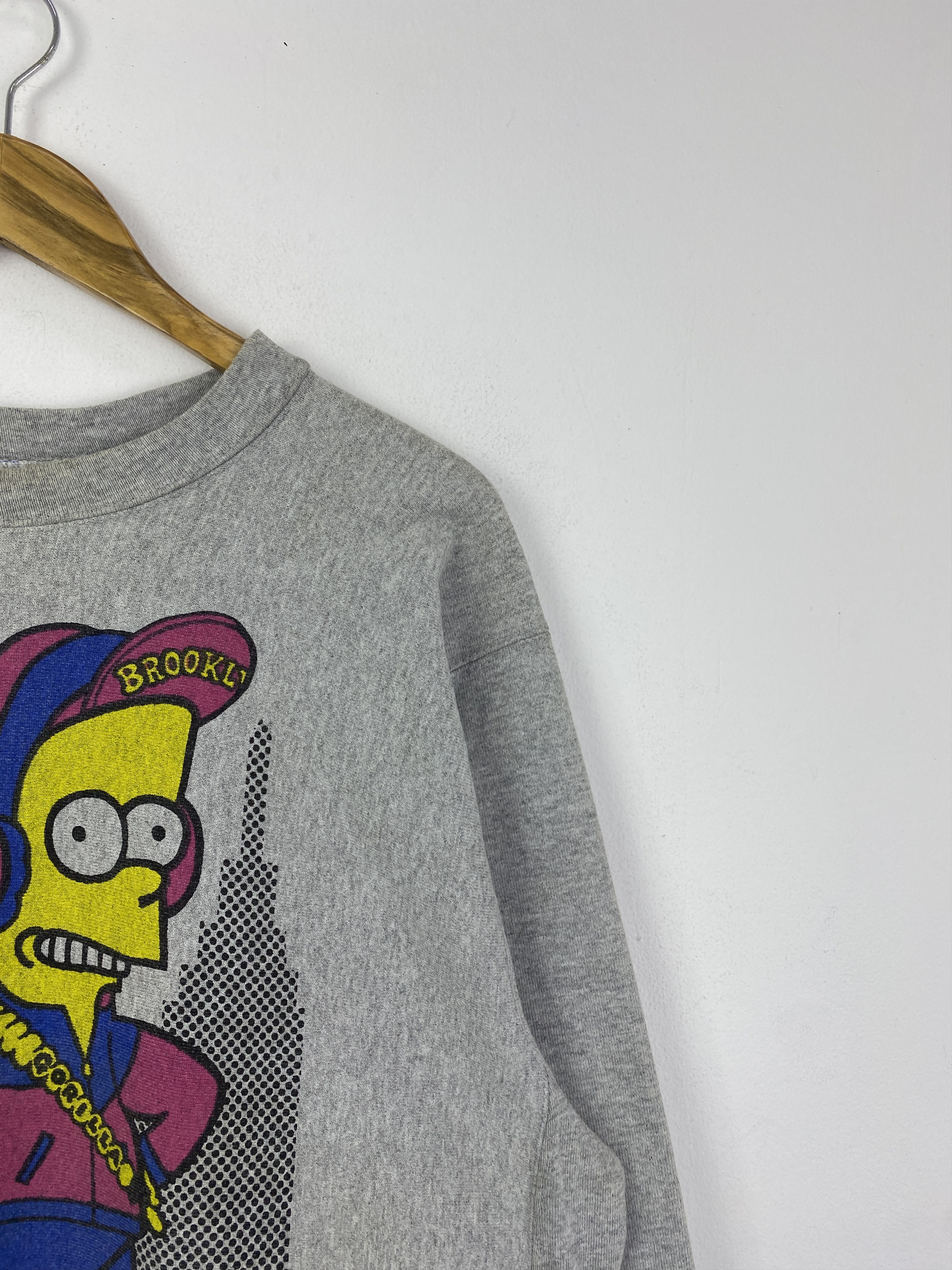 Vintage Vintage 90s The Simpsons Bart Simpsons Sweatshirt SH0107 Size US L / EU 52-54 / 3 - 9 Thumbnail