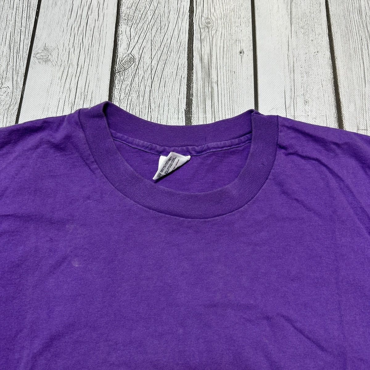 Anvil × Vintage Vintage Anvil long sleeve blank tee Size US XL / EU 56 / 4 - 3 Thumbnail