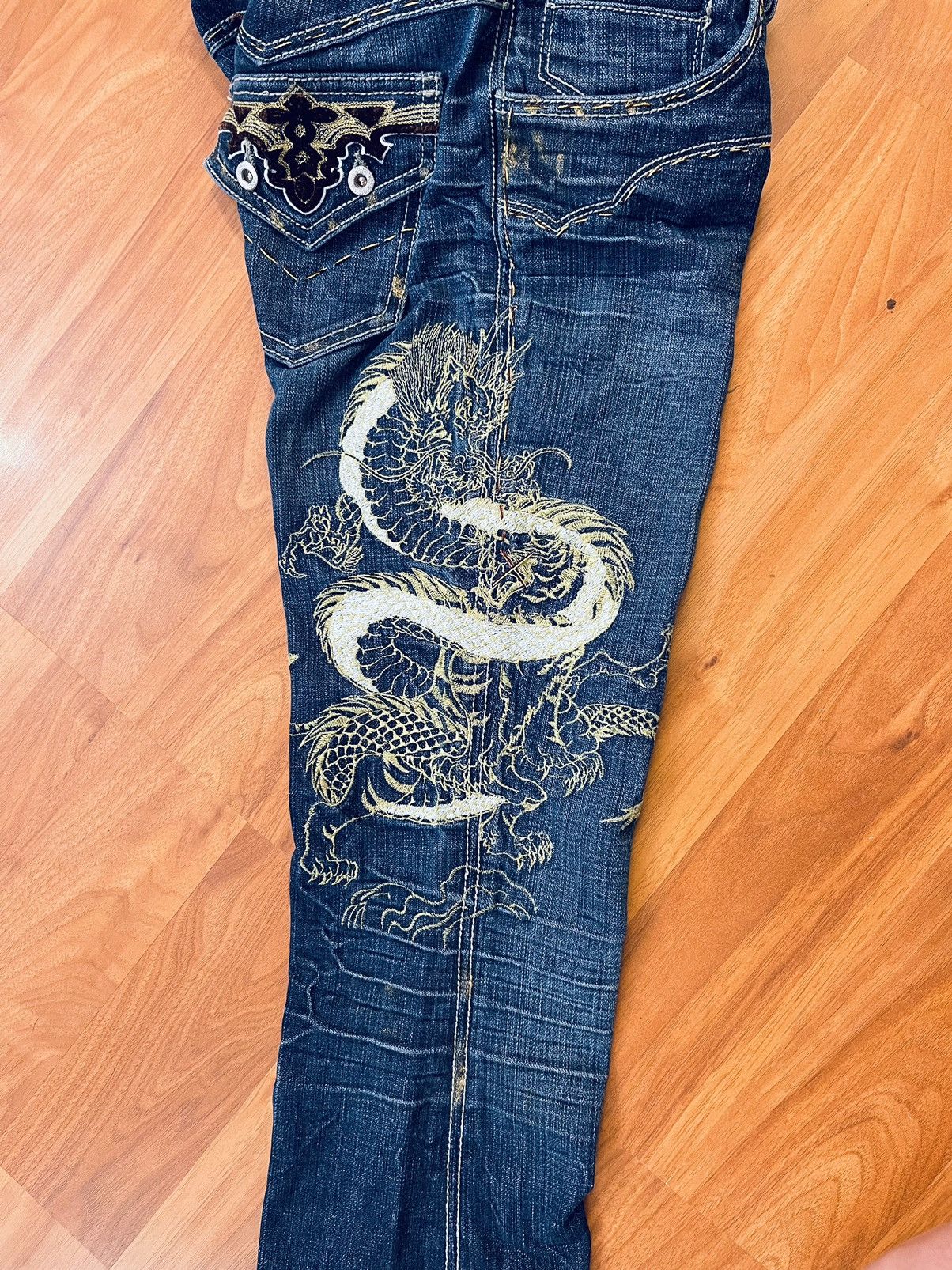 Antik Denim Women’s low-rise flare Antik Denim Size 27" / US 4 / IT 40 - 9 Thumbnail