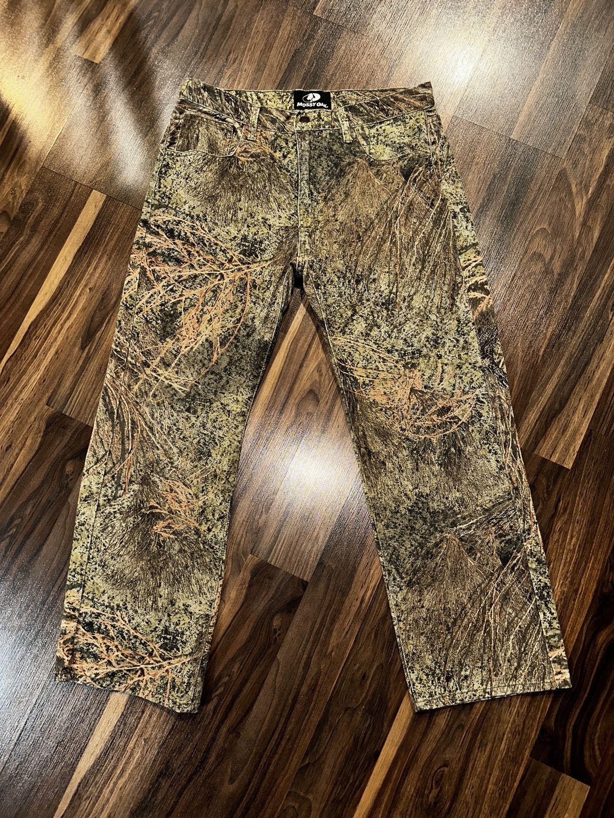 Carhartt Wip Vtg Carhartt Style REALTREE Camo Moss Baggy Pants 33 x 28 Size US 33 - 7 Thumbnail