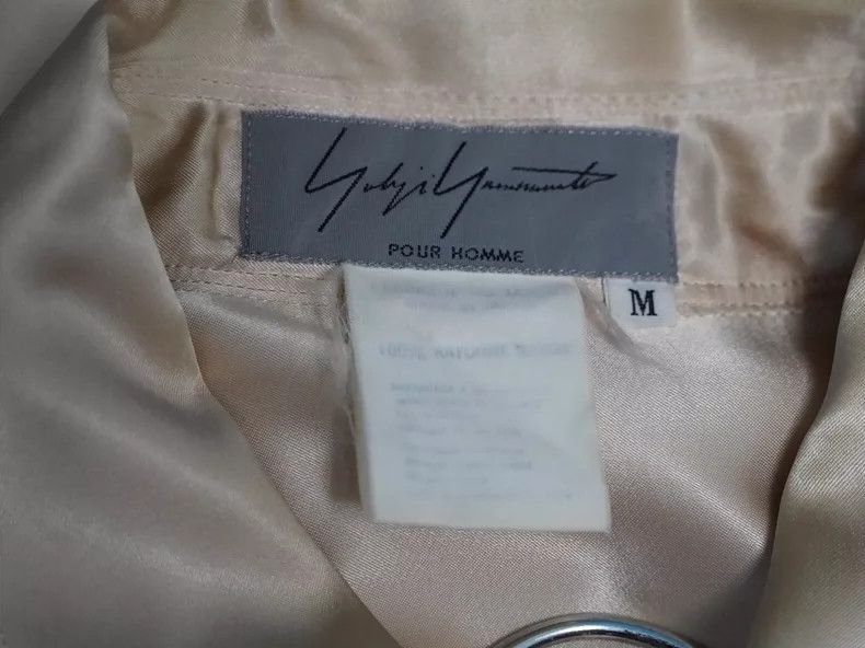 Yohji Yamamoto Yohji Yamamoto Champagne Shirt of Luming House in the First Size US M / EU 48-50 / 2 - 5 Thumbnail