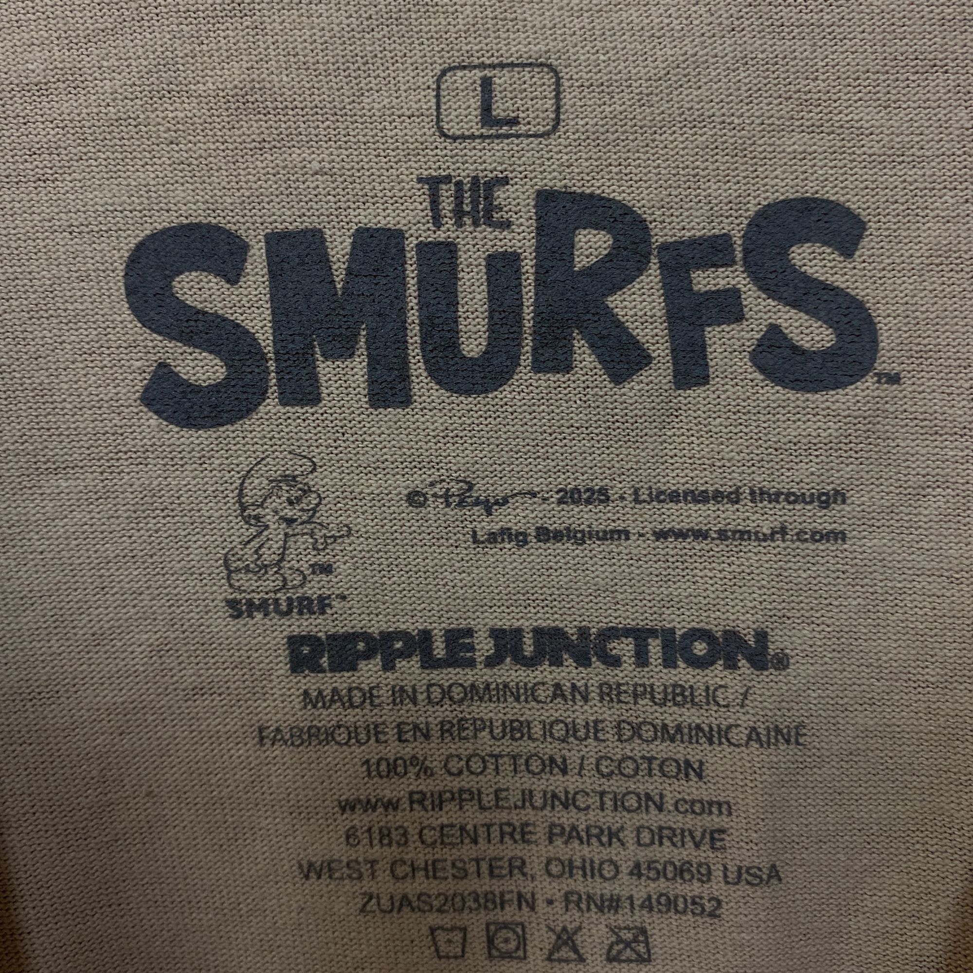 Ripple Junction The Smurfbox Derby Cartoon Graphic Design T-Shirt Large Size US L / EU 52-54 / 3 - 4 Thumbnail