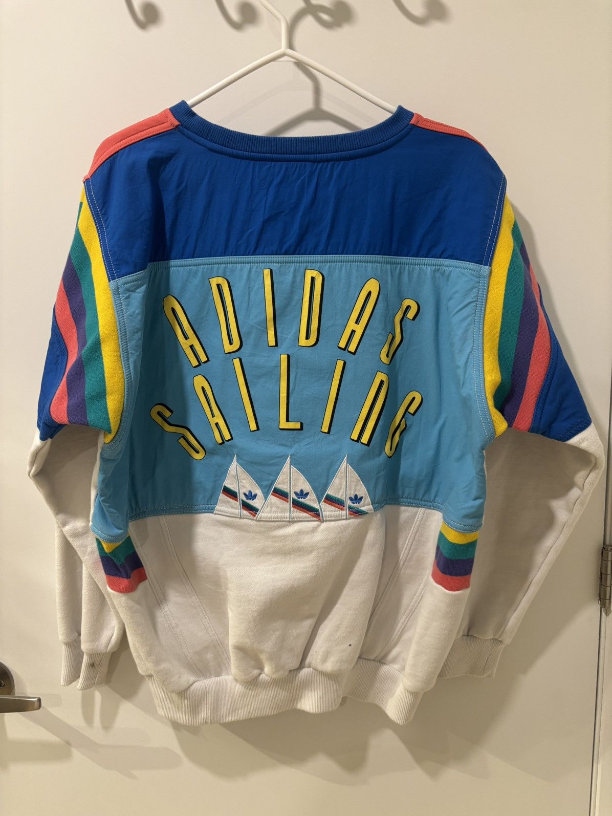 Adidas Adidas sailing crewneck Size US M / EU 48-50 / 2 - 2 Thumbnail