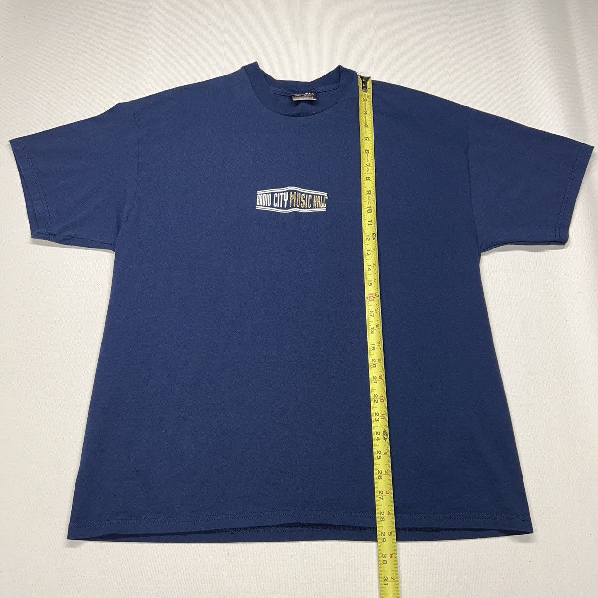 Vintage VTG Radio City Music Hall Tee Shirt Blue New York Logo Y2K Size US XL / EU 56 / 4 - 13 Thumbnail