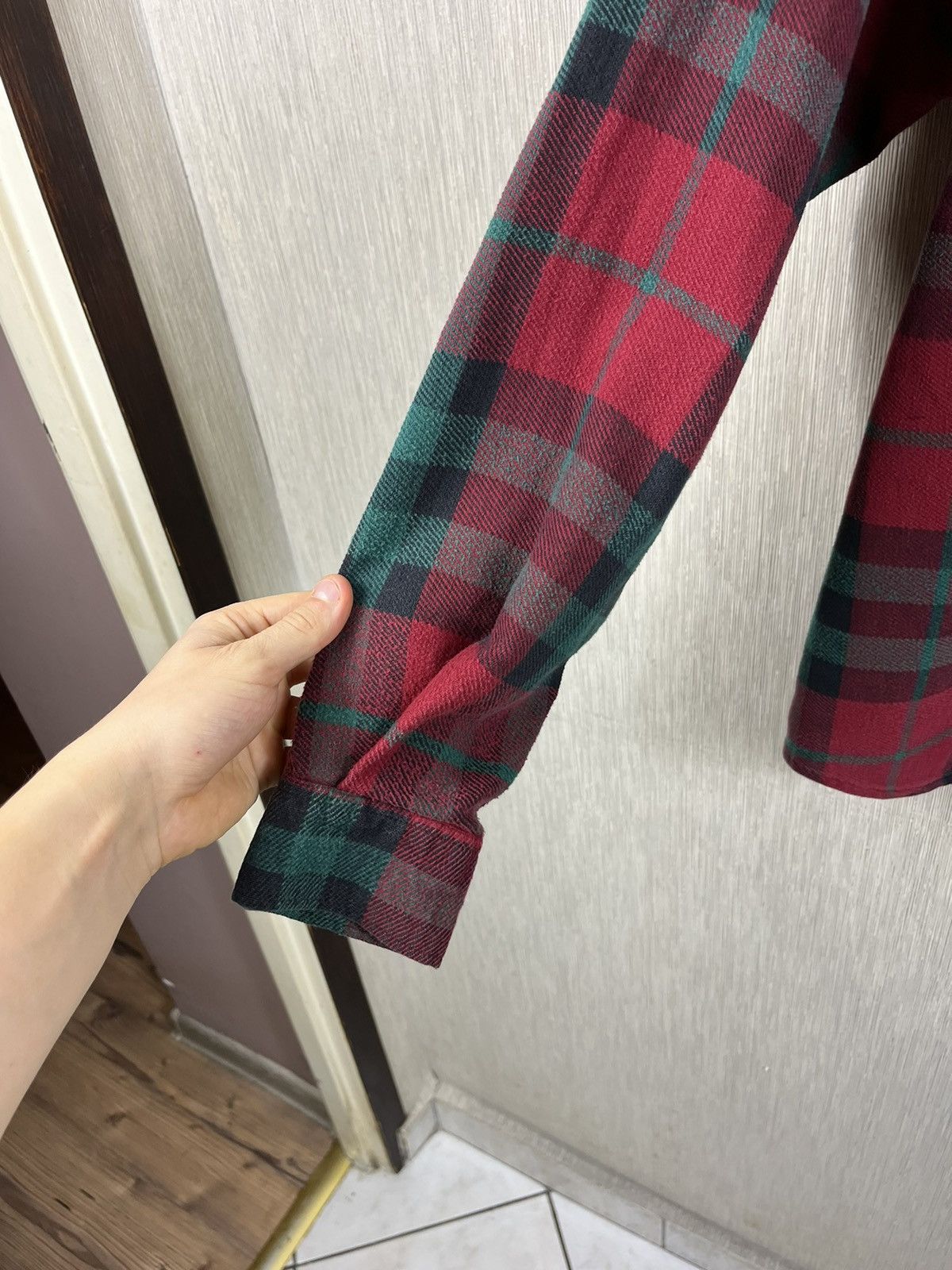 Flannel × Levi's × Vintage Vintage Levi’s plaid flannel shirt checked jacket black tab Size US M / EU 48-50 / 2 - 11 Thumbnail