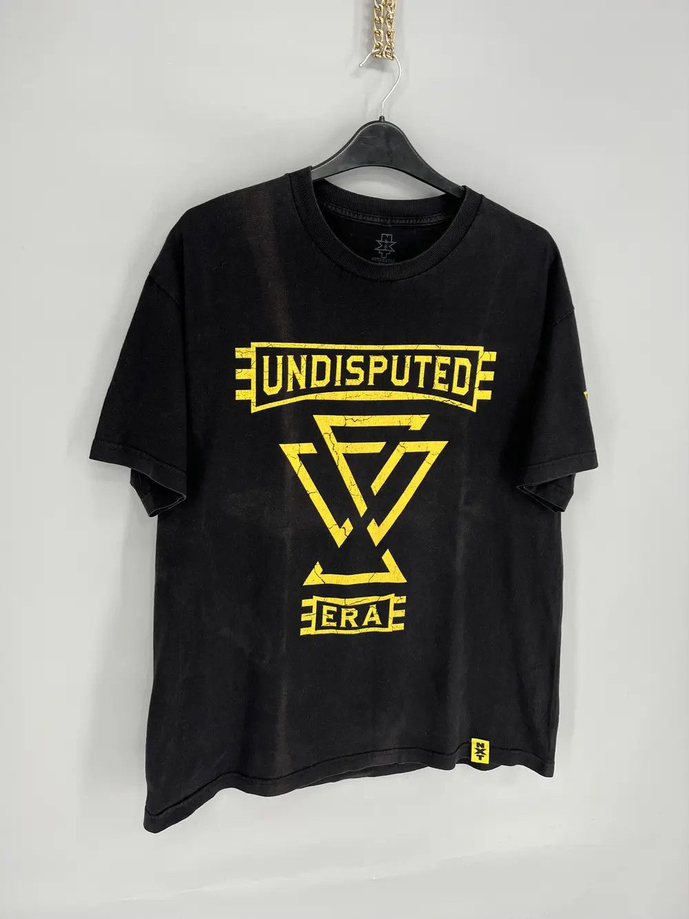 Vintage WWE NXT Undisputed Era Shock the System Wrestling T-Shirt Size US L / EU 52-54 / 3 - 2 Thumbnail
