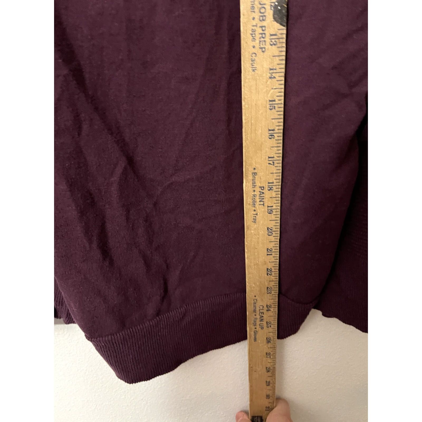 Gap Gap Cardigan Women Small Maroon Open Front Knit Short Sleeve 90s Retro Casual Size S / US 4 / IT 40 - 4 Thumbnail