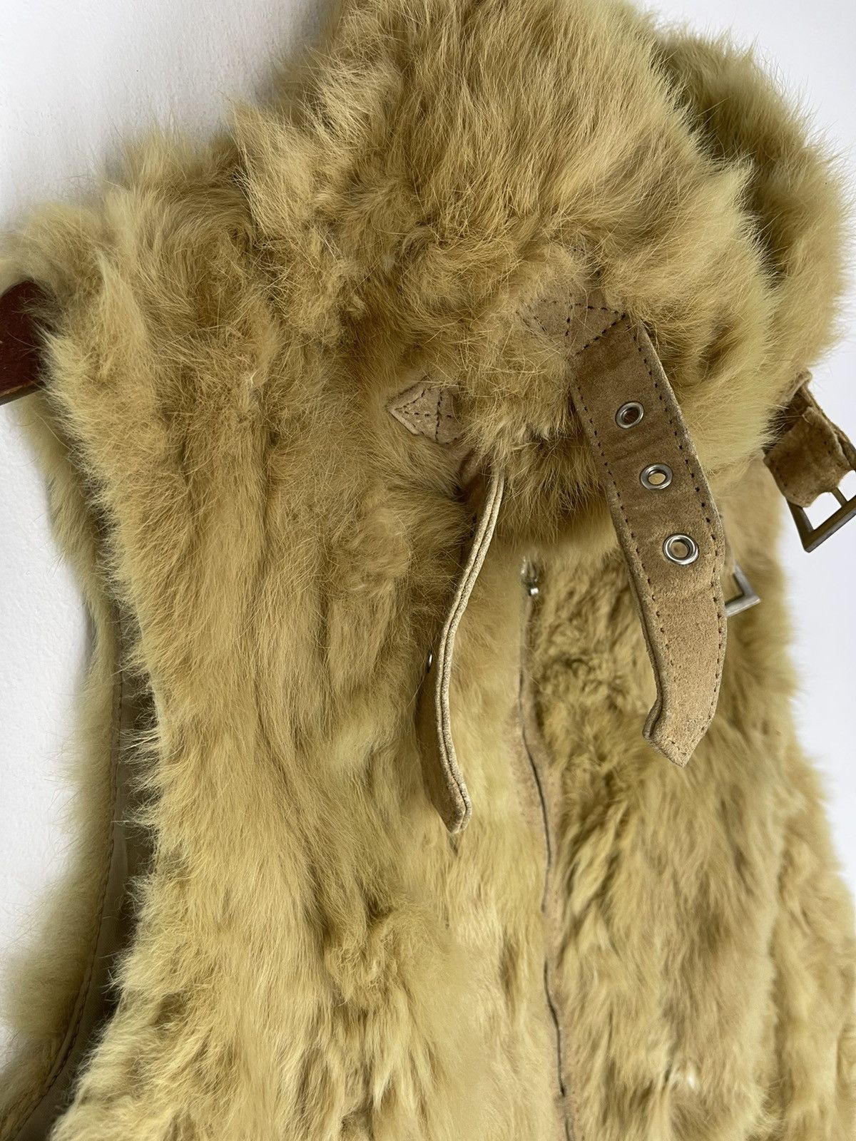 Vintage VINTAGE RACCOON FUR VEST IF SIX WAS NINE Size S / US 4 / IT 40 - 4 Thumbnail