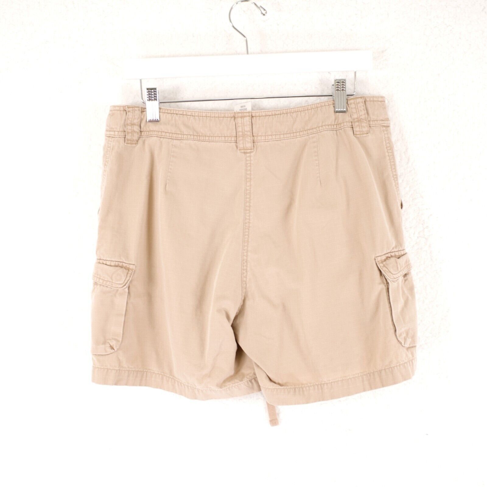 Jones New York Jones New York Sport Cream Cotton Cargo Drawstring Shorts Si Size 32" / US 10 / IT 46 - 5 Thumbnail