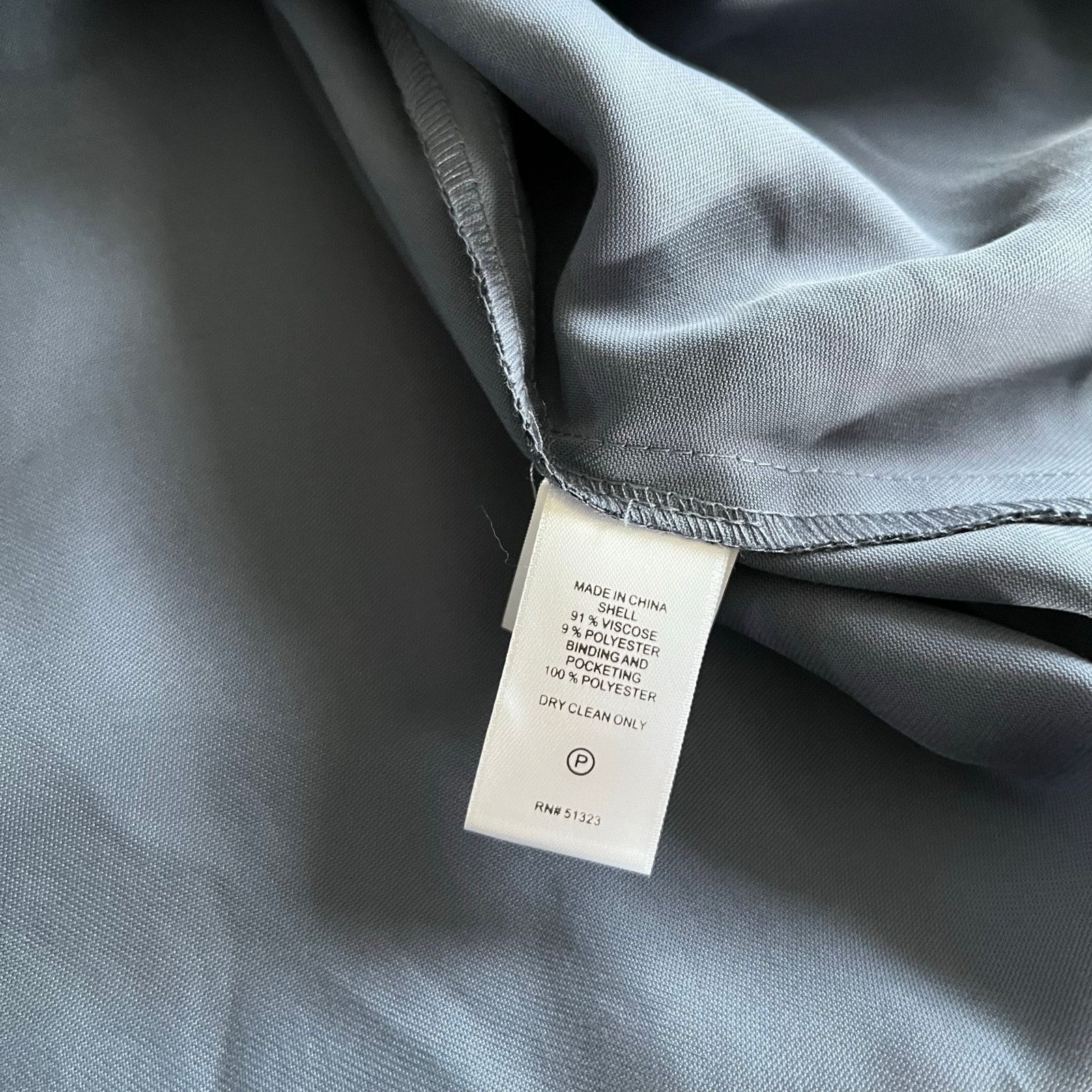 Other 1. State Retro Blue Long Sleeve Tie Waist Collared Dress Size XXL / US 16-18 / IT 52-54 - 8 Thumbnail