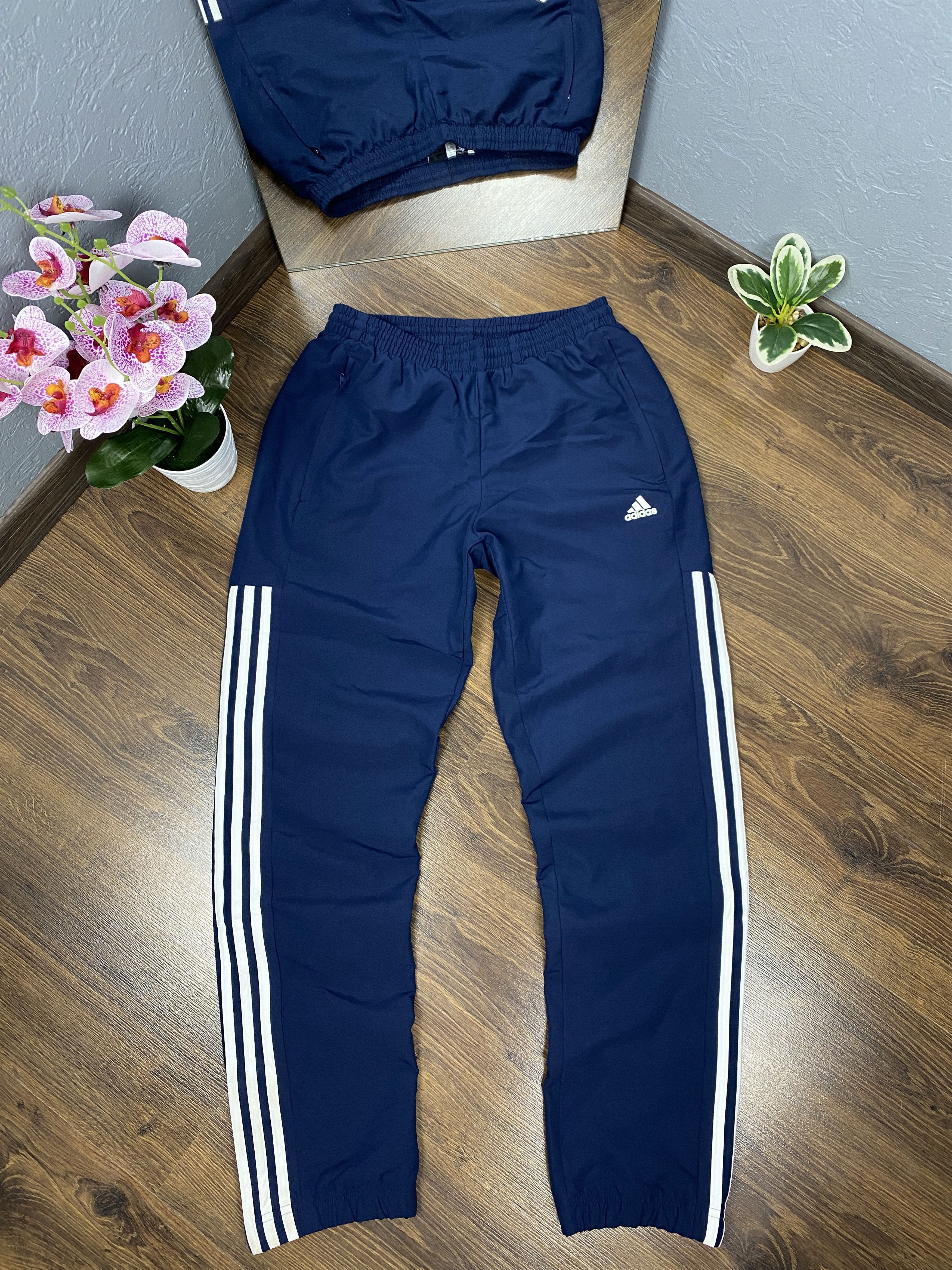 Adidas Adidas vintage baggy parachute nylon track pants y2k Size US 30 / EU 46 - 1 Thumbnail