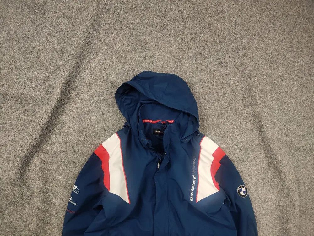 BMW BMW Motorrad Motorsport Racing Logo Hooded Jacket Team Track Size US S / EU 44-46 / 1 - 1 Thumbnail