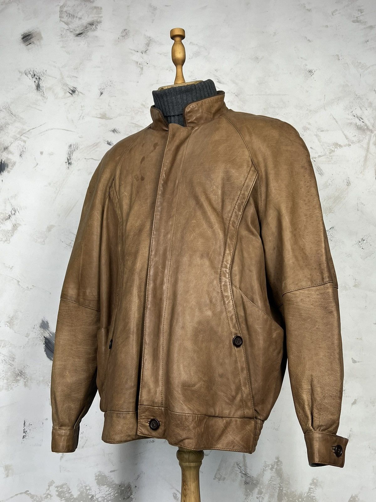 Vintage Vintage Lakeland Leather Jacket Size M - L Size US L / EU 52-54 / 3 - 1 Thumbnail