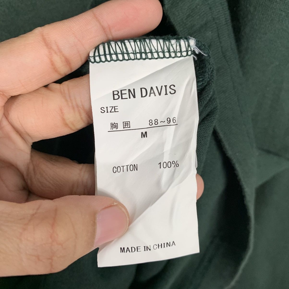 Ben Davis Ben Davis Small Logo Crewneck Sweatshirt Size US M / EU 48-50 / 2 - 13 Thumbnail