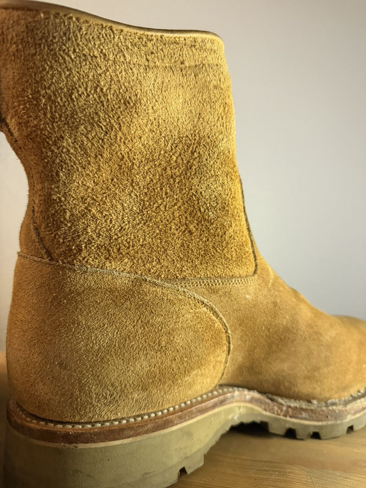 Viberg VIBERG ROPER BOOT WHEAT ROUGHOUT Size US 9 / EU 42 - 8 Thumbnail