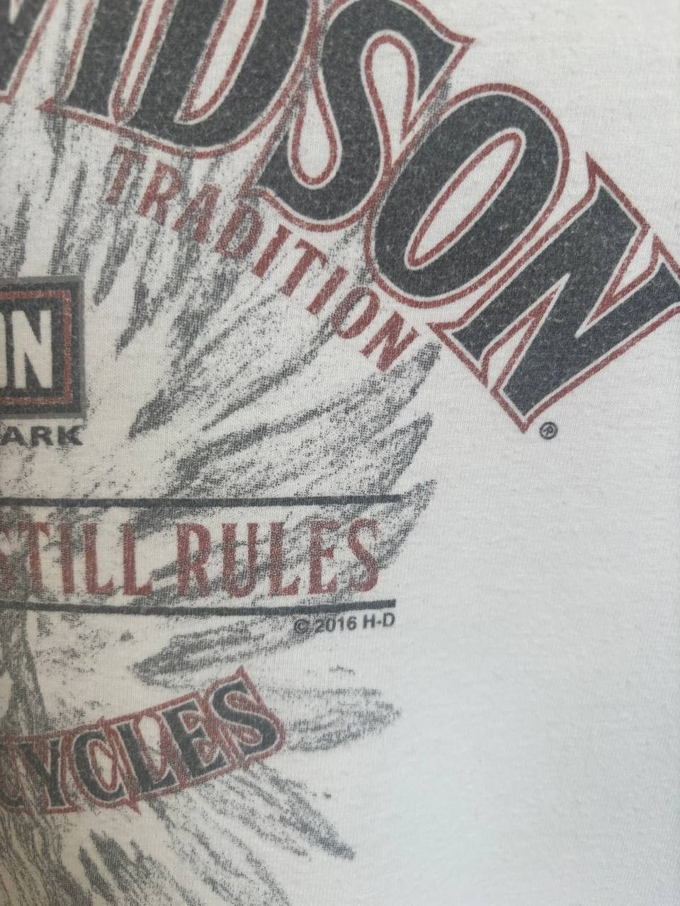 Harley Davidson Harley Davidson Motor Cycles XL White T Shirt Size US XL / EU 56 / 4 - 18 Thumbnail