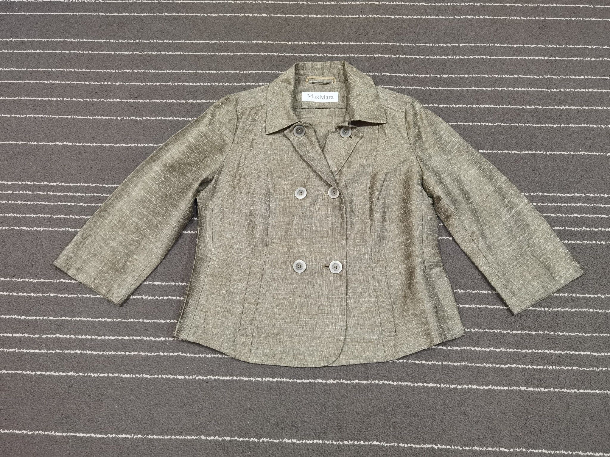Max Mara Max Mara designer blazer XS 2182 Size XS / US 0-2 / IT 36-38 - 3 Thumbnail