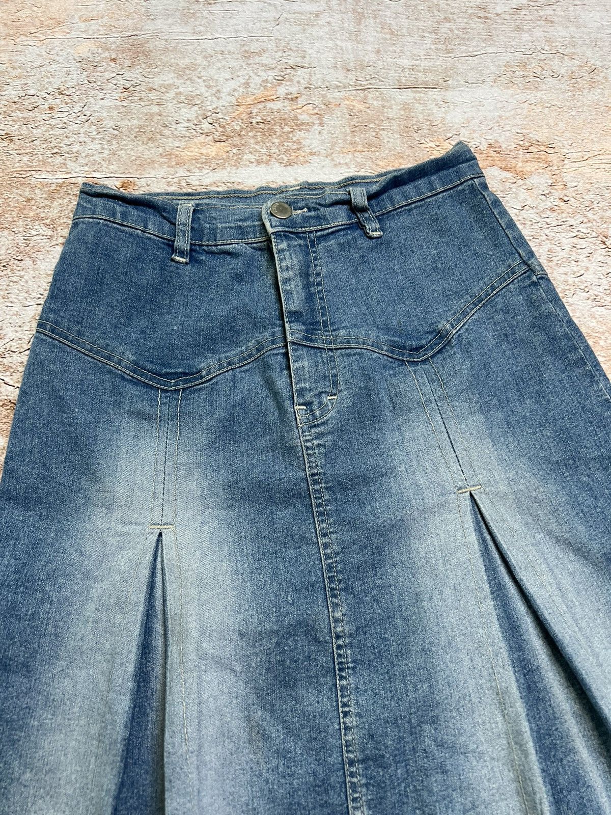 Miss Sixty × Vintage Miss Sixty vintage denim flare skirt Size 26" / US 2 / IT 38 - 3 Thumbnail