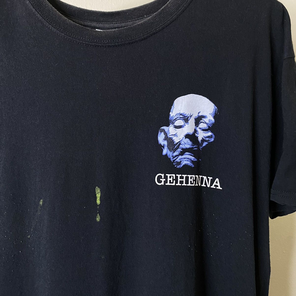 Band Tees × Vintage Vintage Y2K Gehenna Norwegian Black Metal Band T Shirt Size US L / EU 52-54 / 3 - 6 Thumbnail