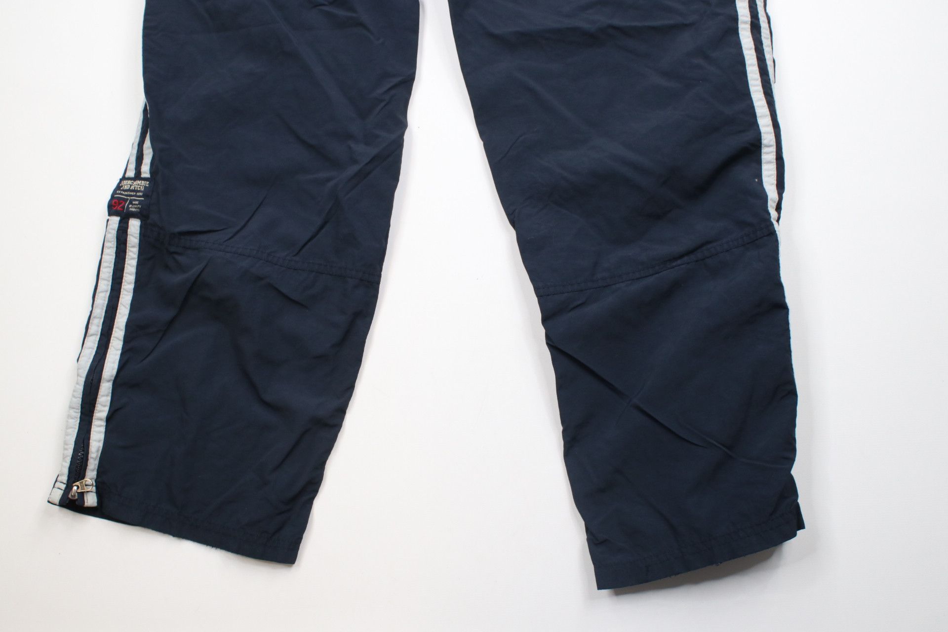 Abercrombie & Fitch × Vintage Vintage Abercrombie & Fitch Striped Wide Leg Pants Blue Size US 34 / EU 50 - 13 Thumbnail