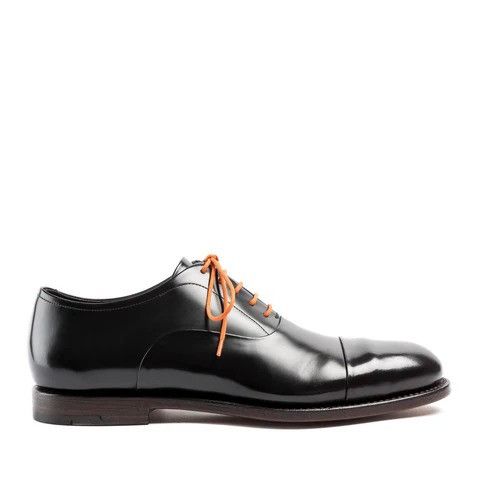 Alberto Fasciani Alberto Fasciani Torres Ron Nero Leather Oxfords Size US 12 / EU 45 - 1 Thumbnail