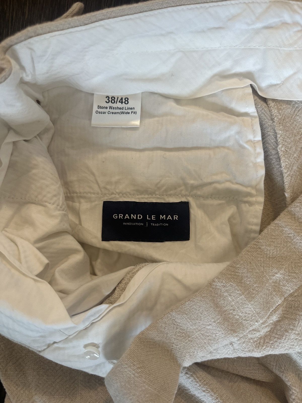 Vintage Linen Oscar Trousers Size US 32 / EU 48 - 2 Thumbnail