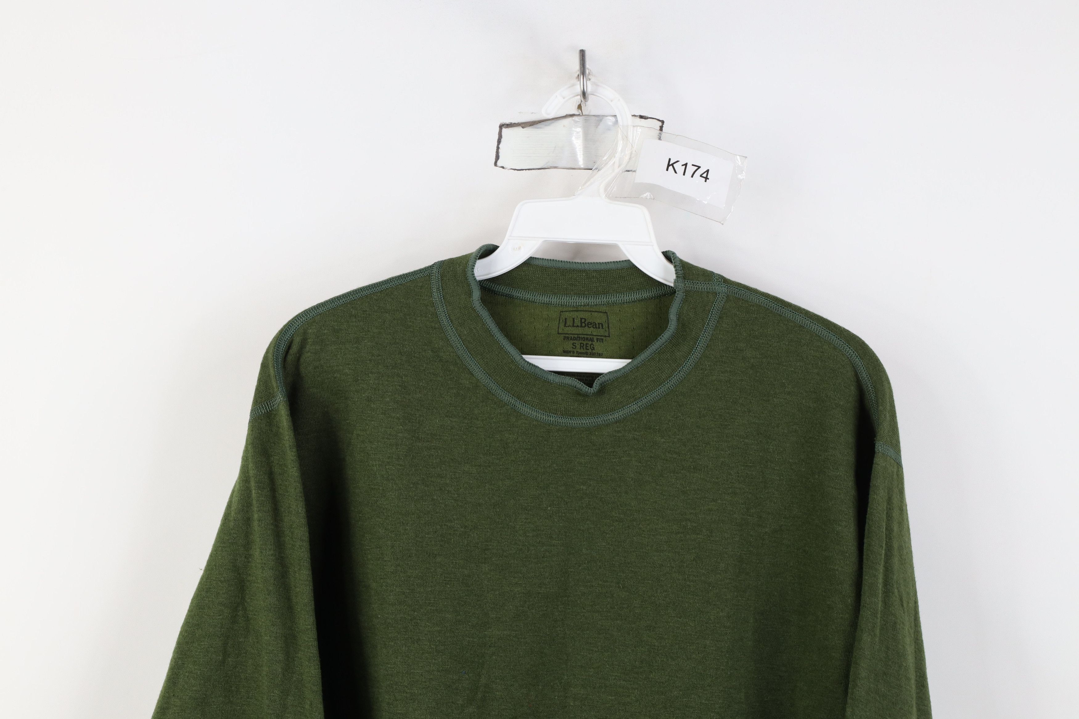 L.L. Bean Vintage LL Bean Wool Blend Rivers Driver Long Sleeve T-Shirt Size US S / EU 44-46 / 1 - 2 Thumbnail