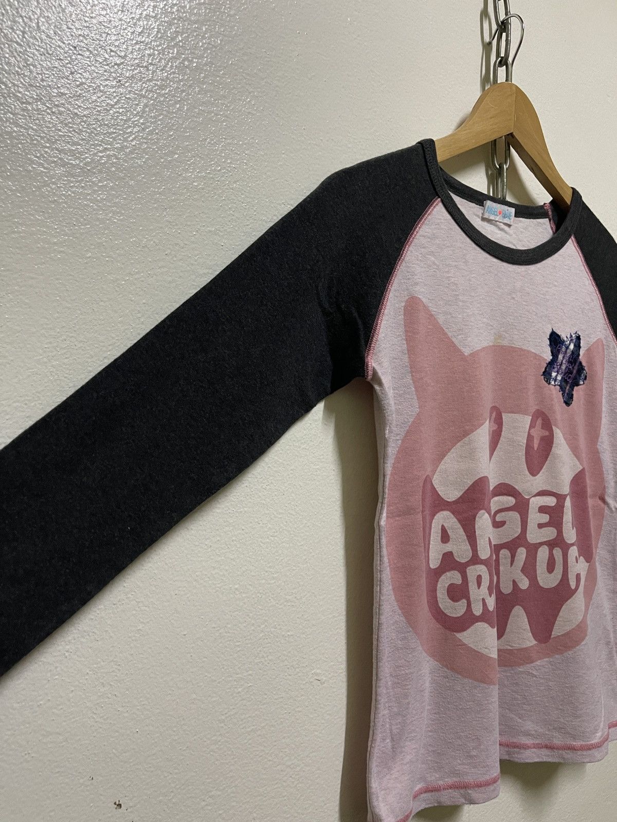 Angel Blue × Japanese Brand × Vintage Angel Blue Raglan T Shirt Size L / US 10 / IT 46 - 2 Thumbnail