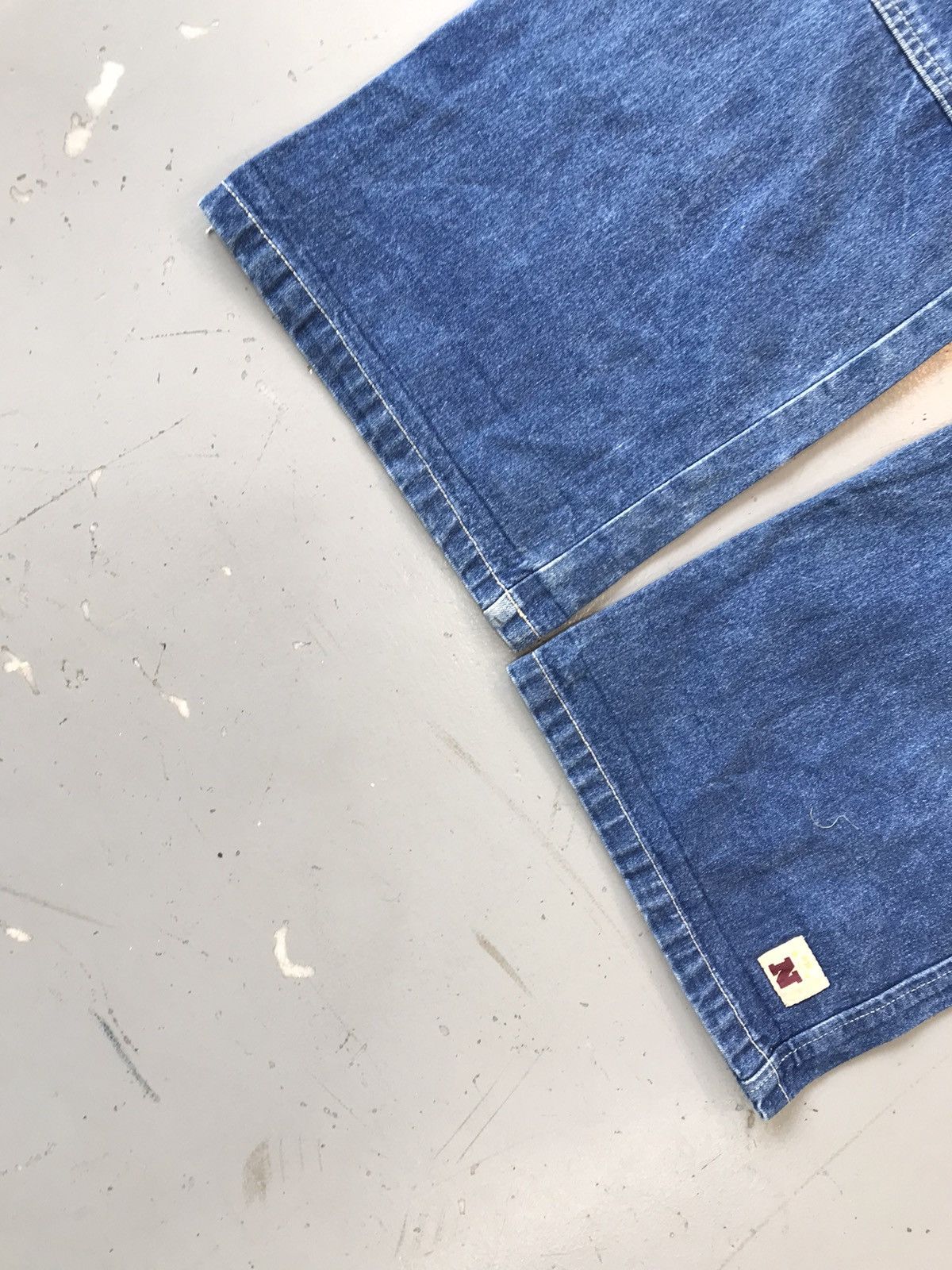 Vintage Vintage tissaia straight fit double knee denim Size US 28 / EU 44 - 4 Thumbnail