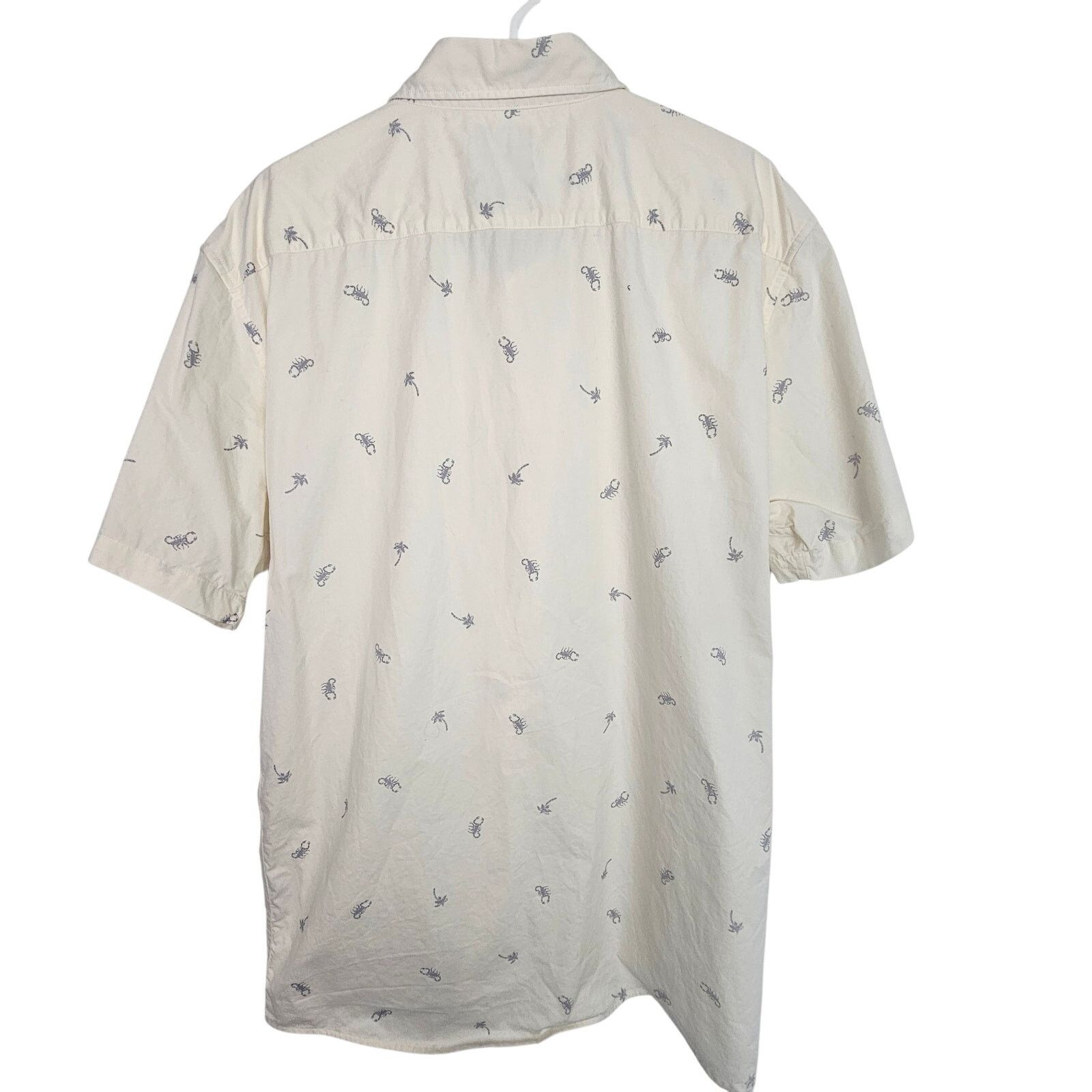 Quiksilver Quiksilver Mens Lobster Print Shirt Size XXL Skater Grunge Size US XXL / EU 58 / 5 - 8 Thumbnail