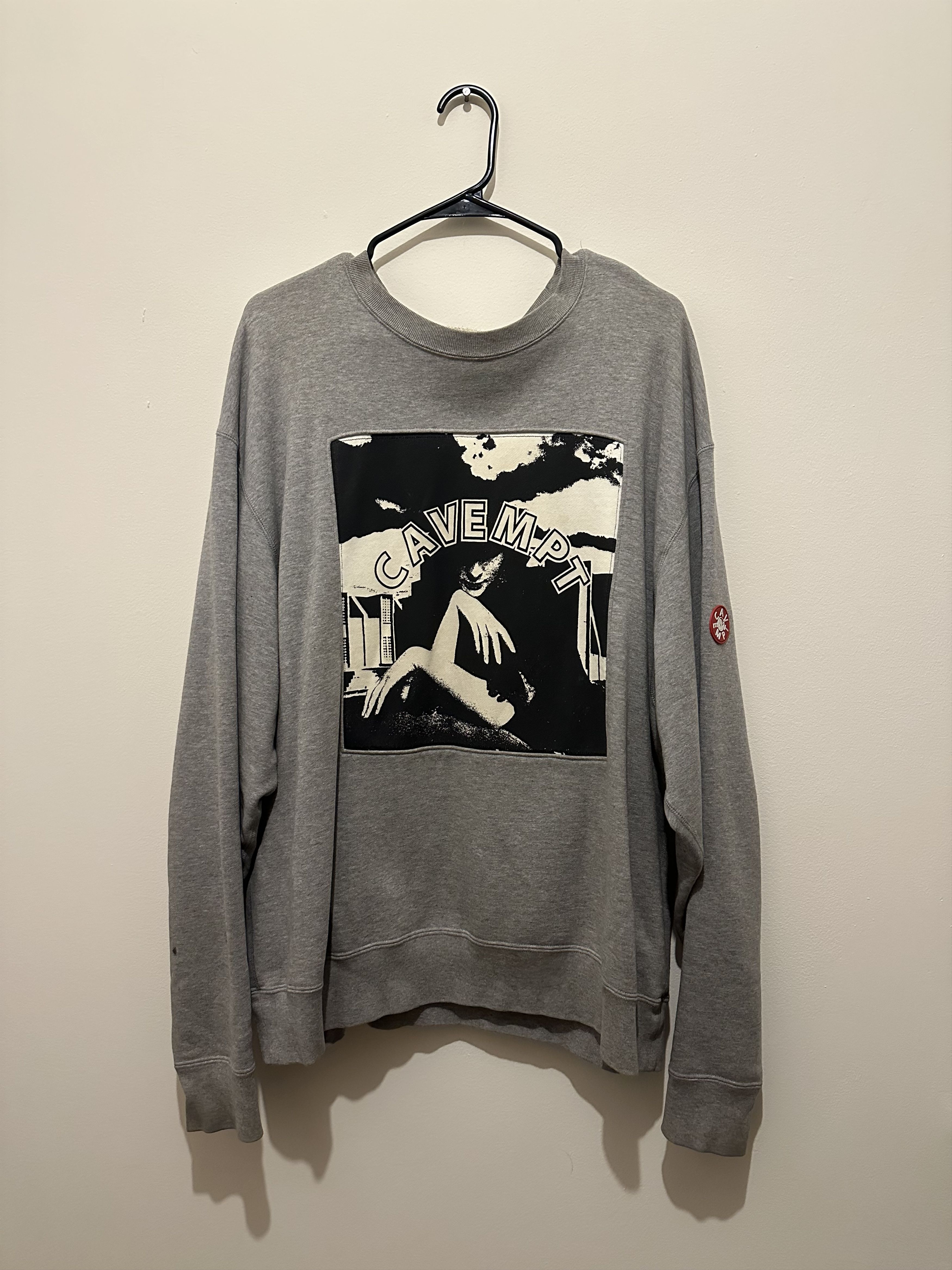 Cav Empt Can Empt Woman Gray Crewneck Size US XL / EU 56 / 4 - 1 Thumbnail