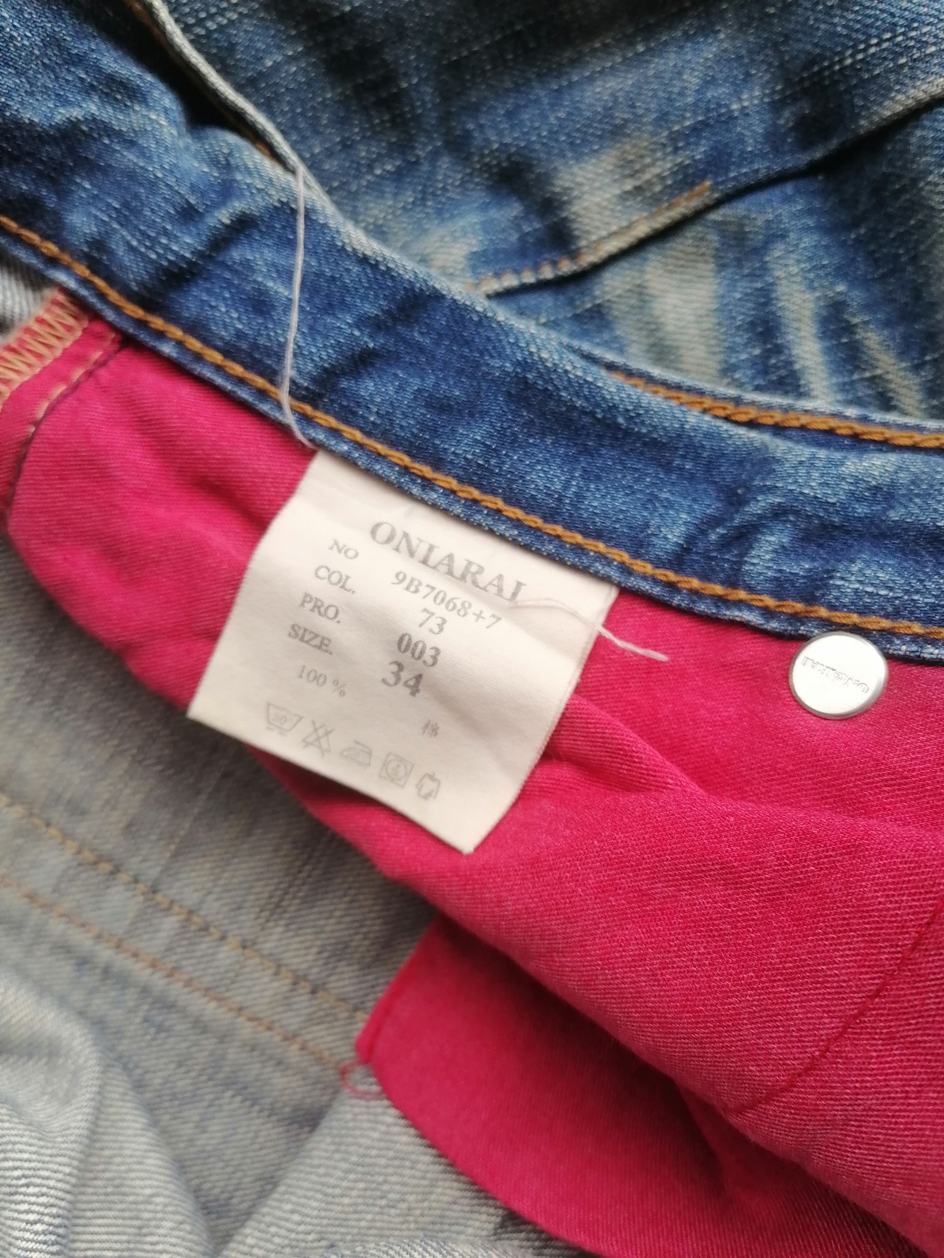Japanese Brand Oniarai Nice Design Jeans Japan Size US 34 / EU 50 - 10 Thumbnail