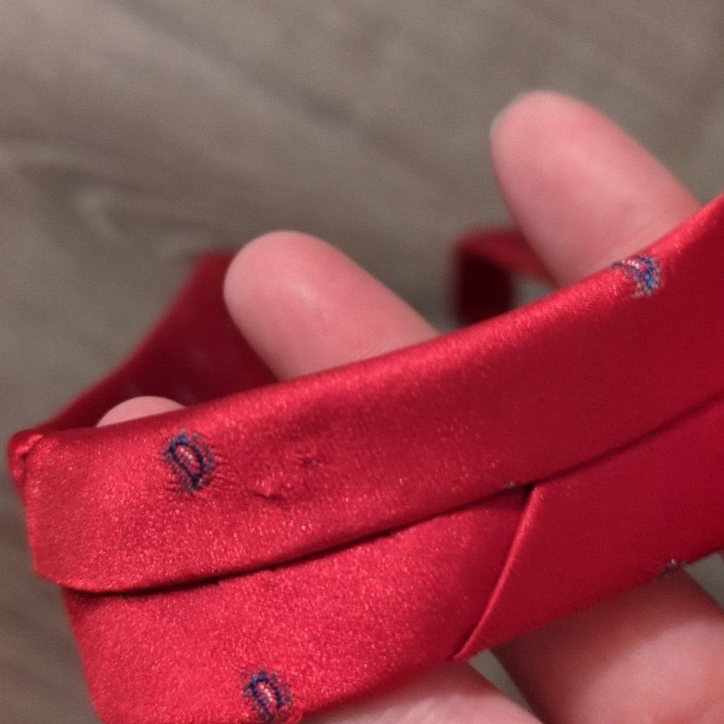 Other Ergon Von Furstenburg Red Tie Size ONE SIZE - 5 Thumbnail