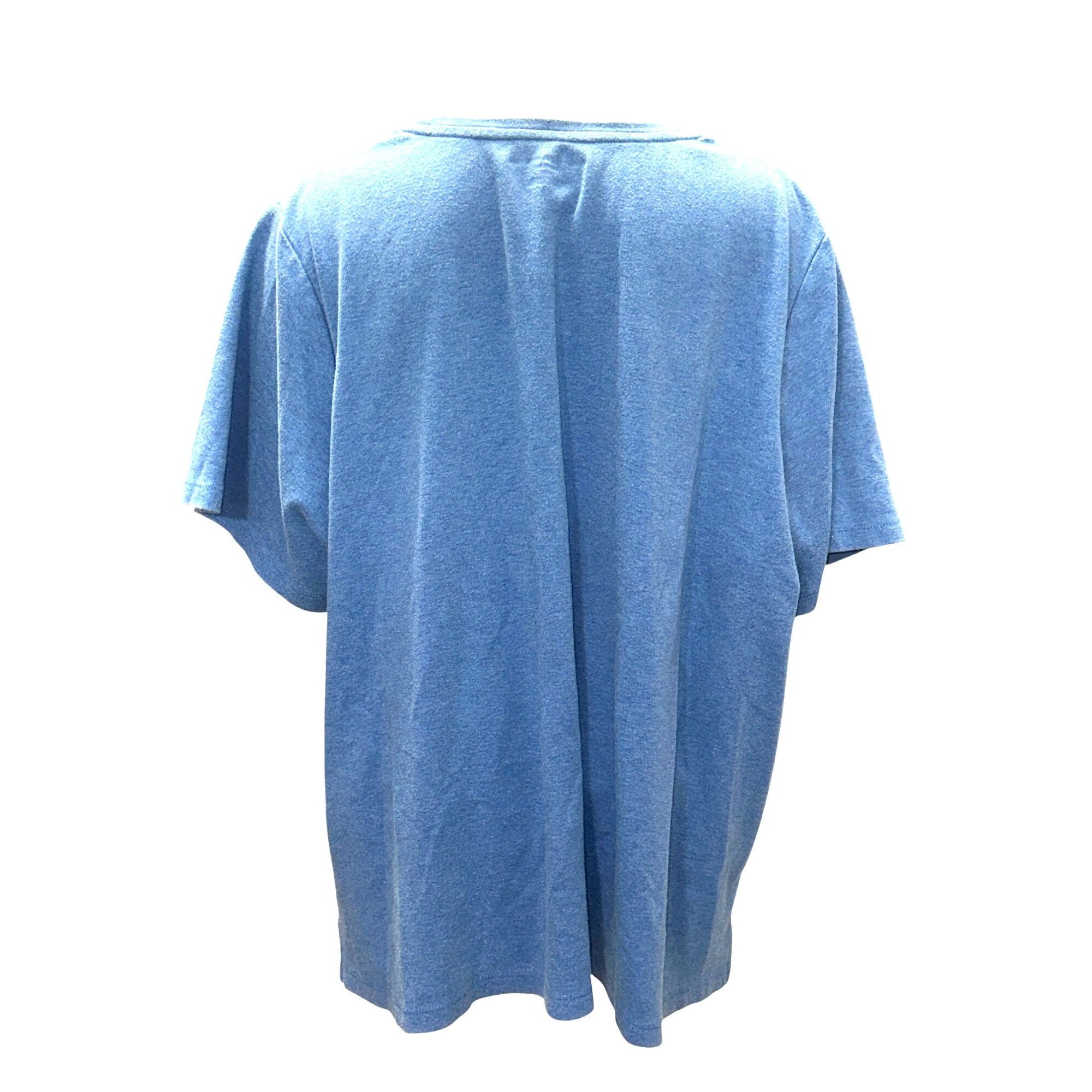 Other Allison Daley 3X Blue Embroidered Tee Shirt Soft Cotton Knit Size 3XL / US 20-22 - 5 Thumbnail
