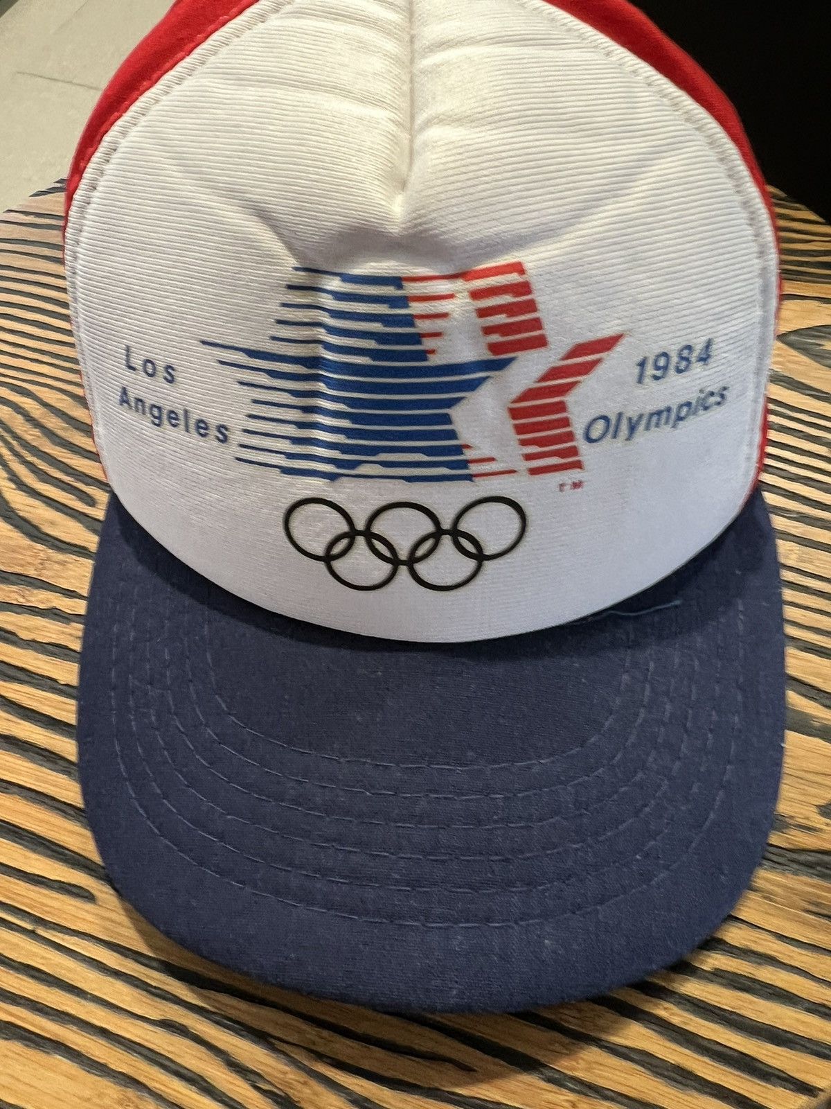 USA Olympics × Vintage Vintage 1984 los angeles trucker hat Size ONE SIZE - 2 Thumbnail