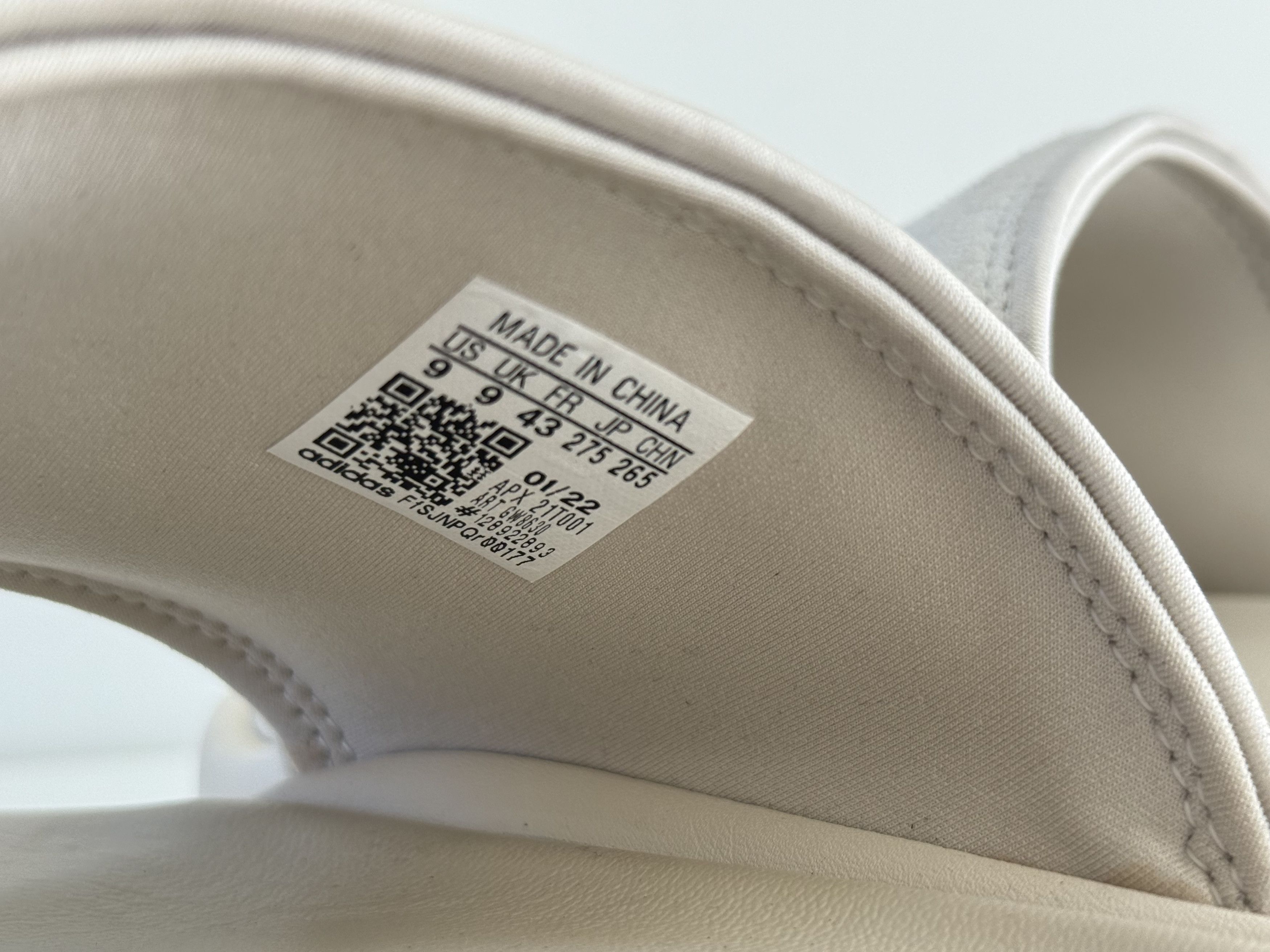 Yohji Yamamoto Y-3 adidas Off-White Beige Sandals / Slip-ons Size US 9 / EU 42 - 3 Thumbnail
