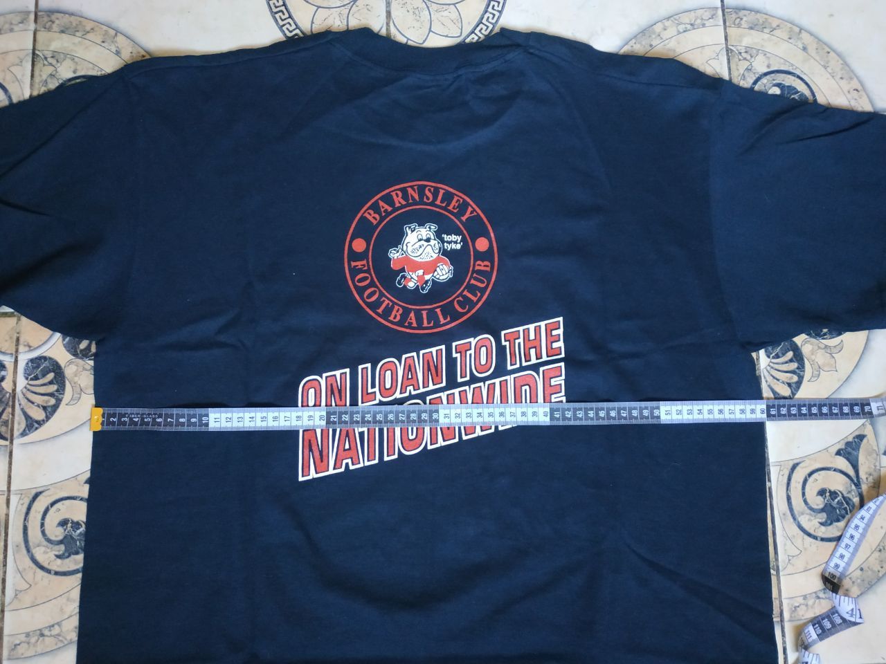 Fruit Of The Loom Vintage 90s Barnsley FCTobyTerminator We'll Be Back Screen Size US XL / EU 56 / 4 - 9 Thumbnail