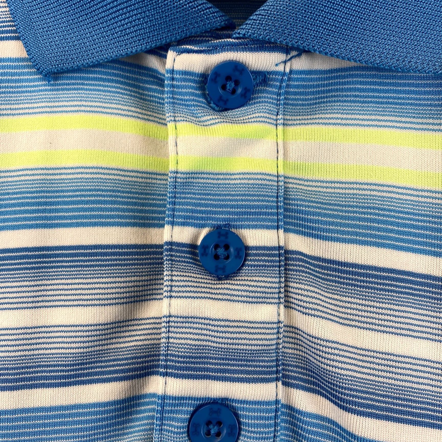 Under Armour Under Armour Golf Short Sleeve Men's Polo Shirt L Large Multicolor Striped Size US L / EU 52-54 / 3 - 6 Thumbnail