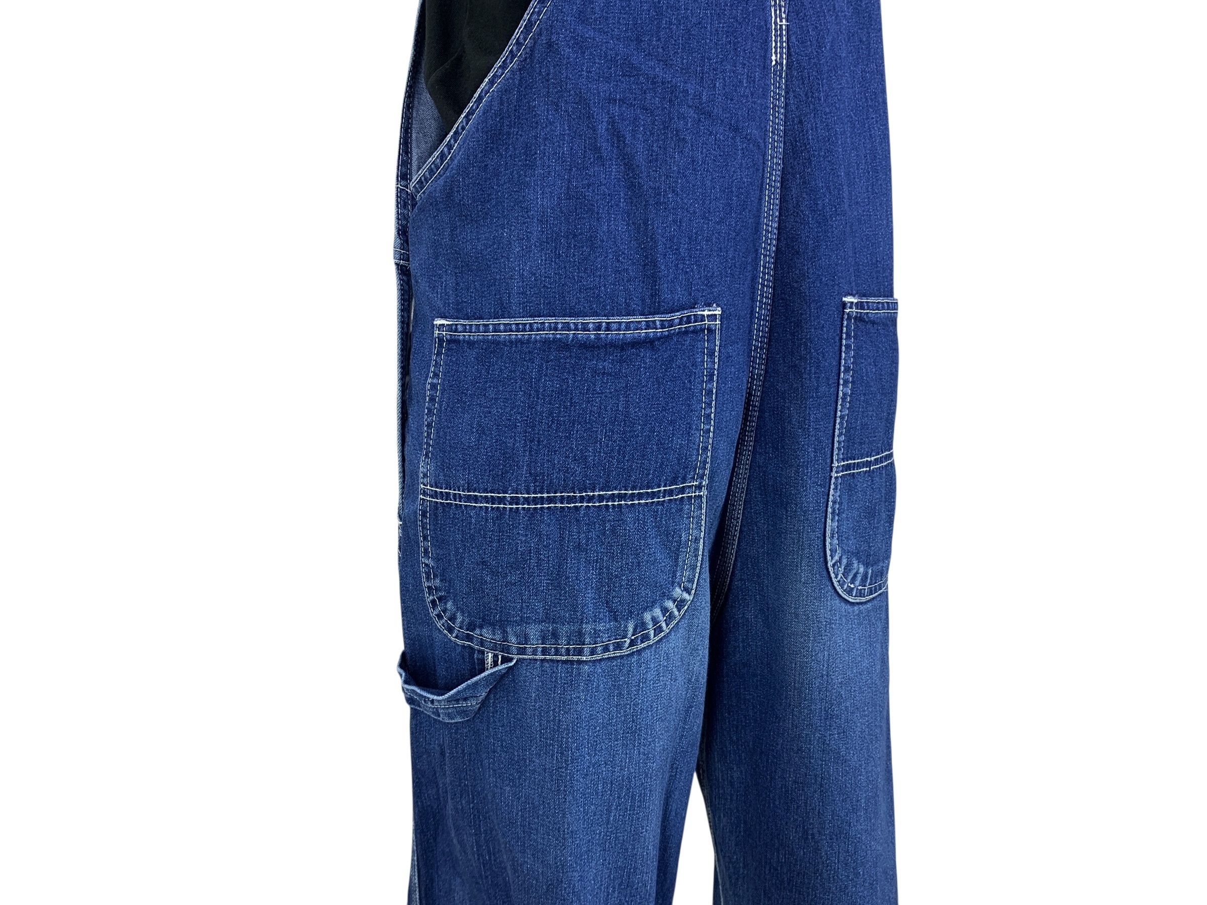 Big John × Vintage Big John Carpenter Bib Overalls Jeans Size US 32 / EU 48 - 9 Thumbnail