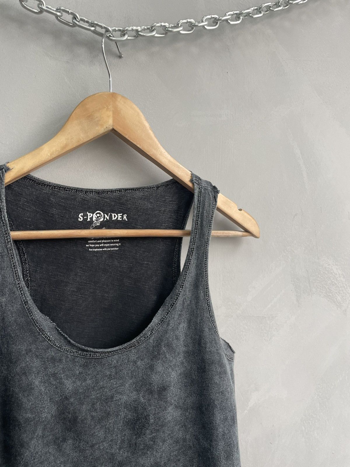 Japanese Brand Rare hystericglamour style washed tank top tee y2k Size M / US 6-8 / IT 42-44 - 3 Thumbnail