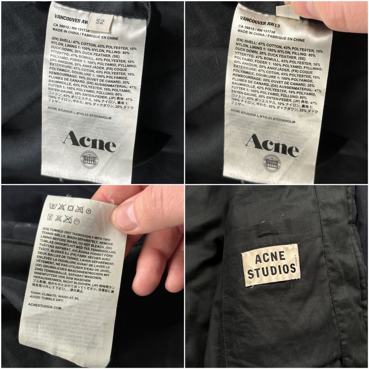 Acne Studios Acne Studios Vancouver AW13 Archive 3-in-1 Down Parka Lux Size US L / EU 52-54 / 3 - 11 Thumbnail