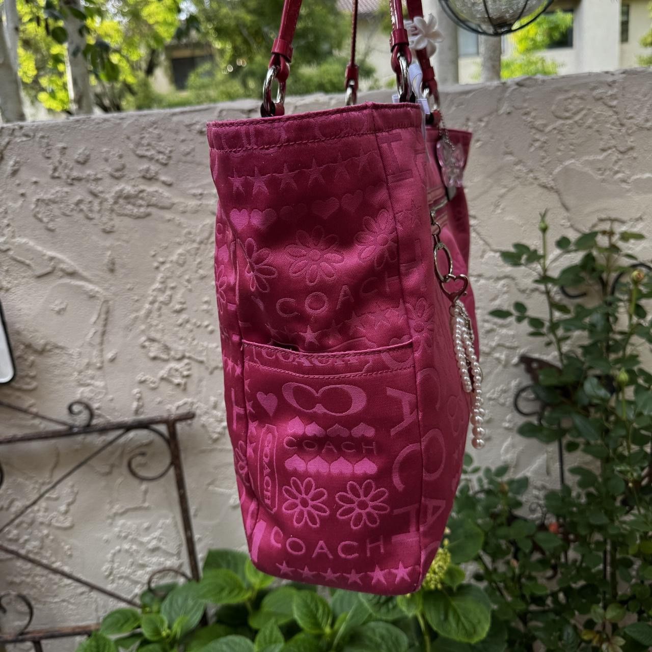 Coach Pink Y2K Coach Butterfly XL Tote Size ONE SIZE - 4 Thumbnail